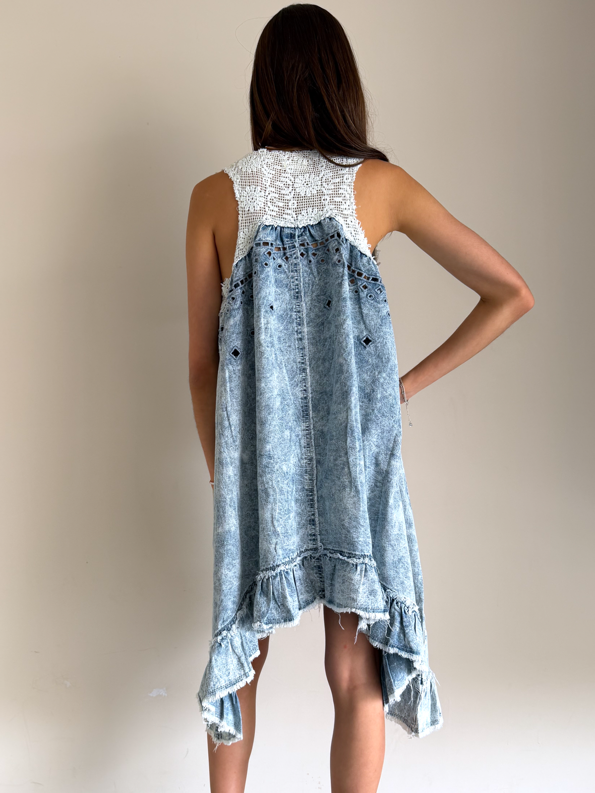 VESTIDO DENIM CELESTIAL