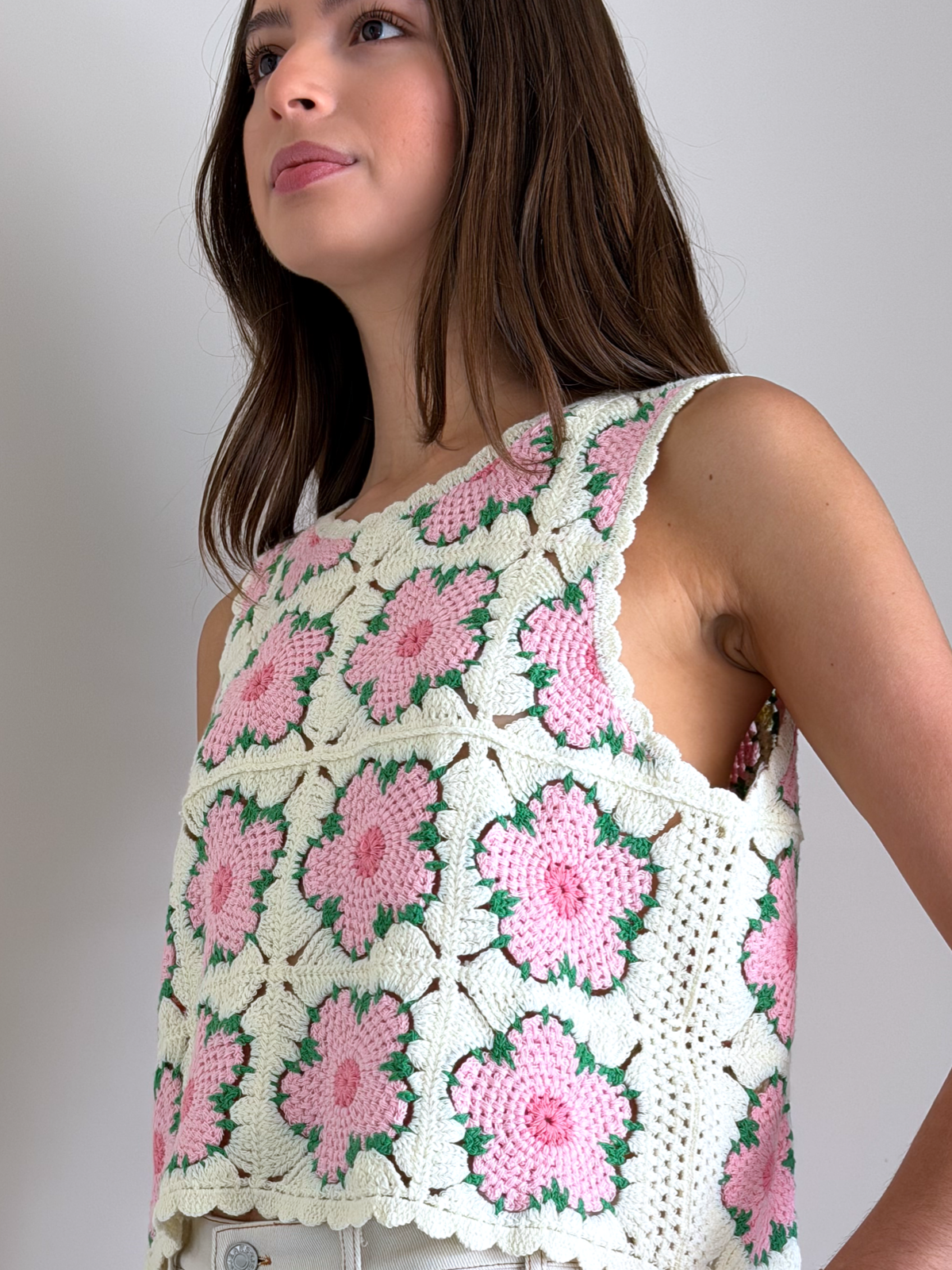 BLUSA CROCHET JARDÍN ASTRAL
