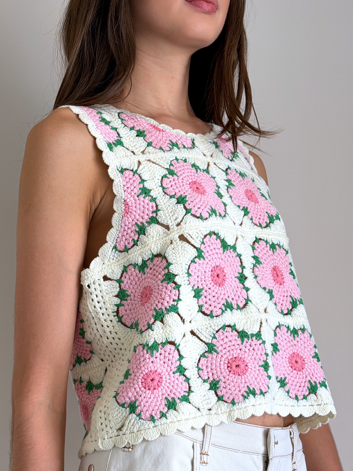 BLUSA CROCHET JARDÍN ASTRAL