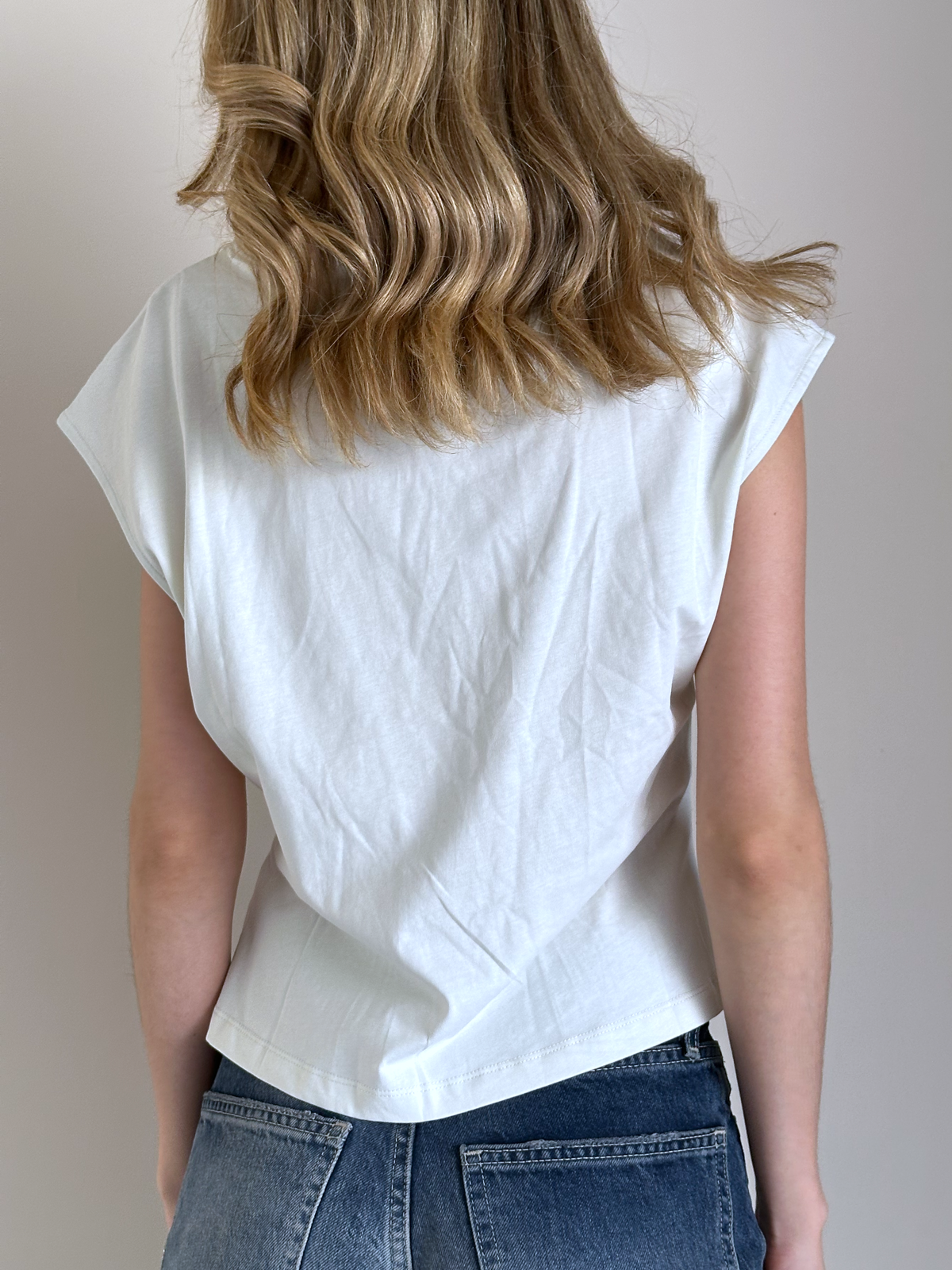 BLUSA AURA SOLAR BLANCA