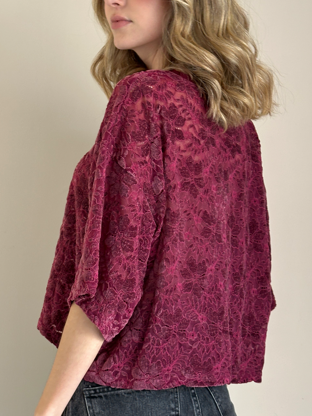 TOP AURA INVERNAL BURGUNDY