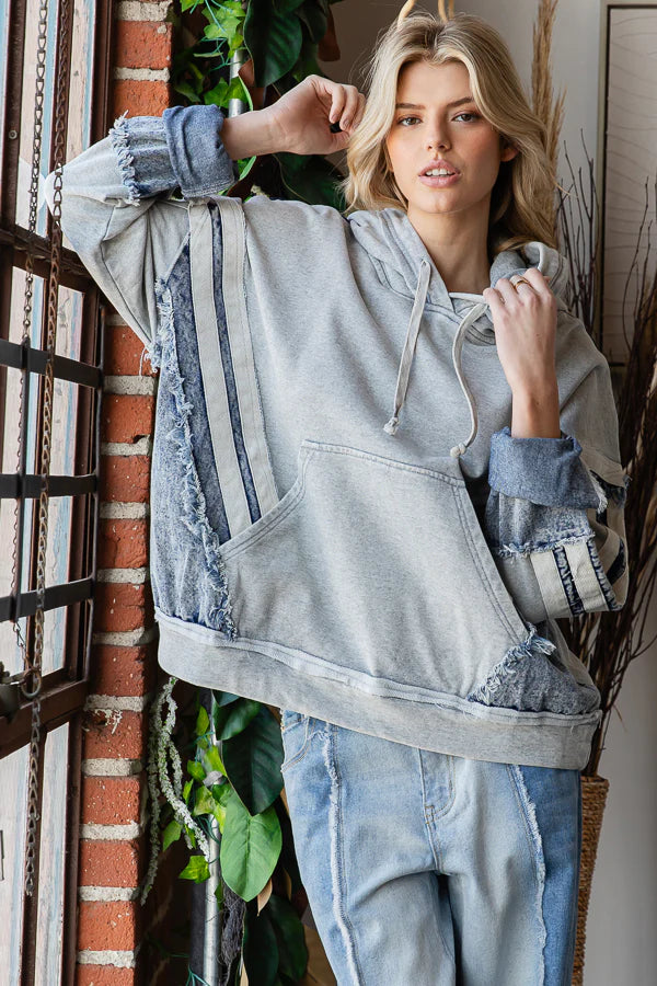 SUDADERA NOCTURNA DENIM