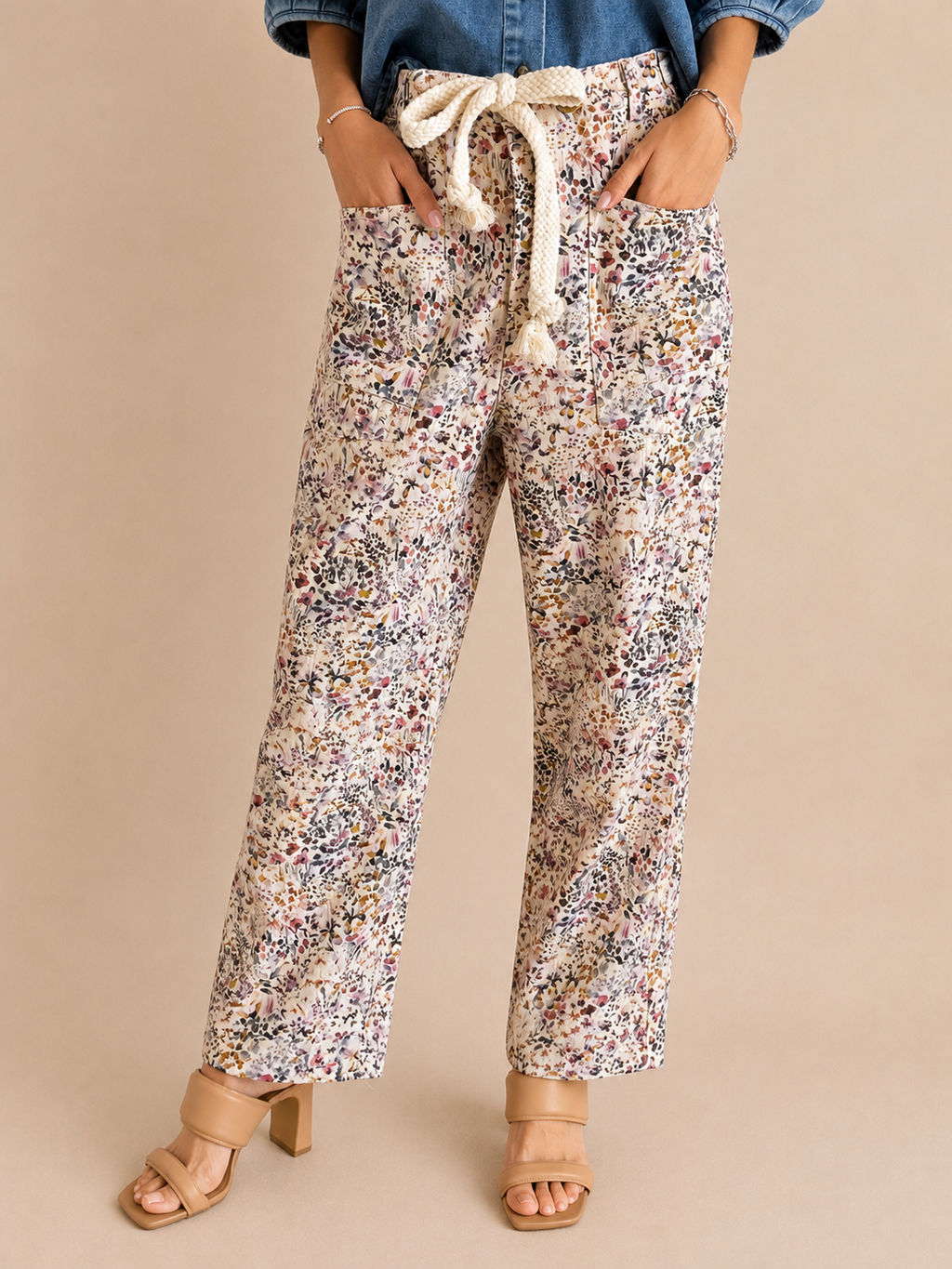 PANTALÓN AURA DE FLORES