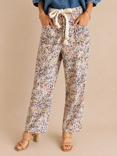PANTALÓN AURA DE FLORES