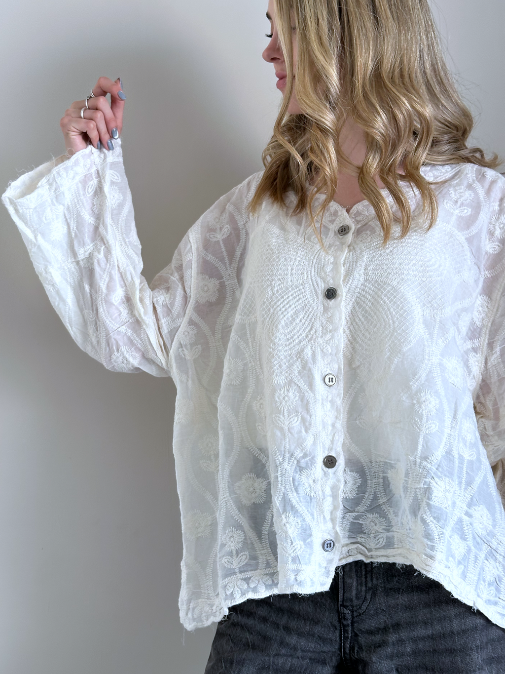 BLUSA CONSTELACIÓN BLANCA