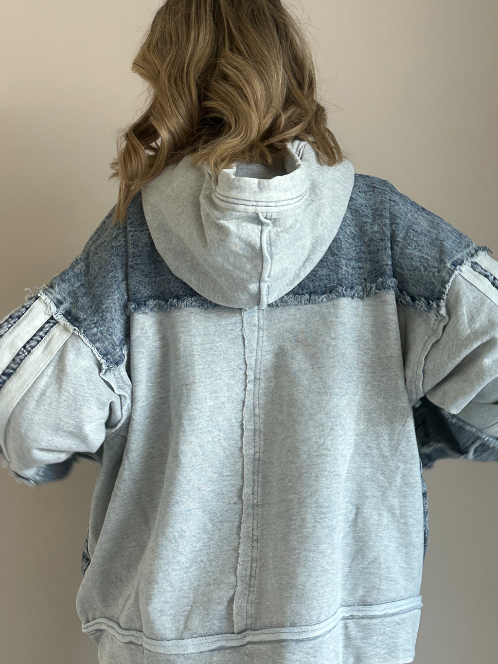 SUDADERA NOCTURNA DENIM