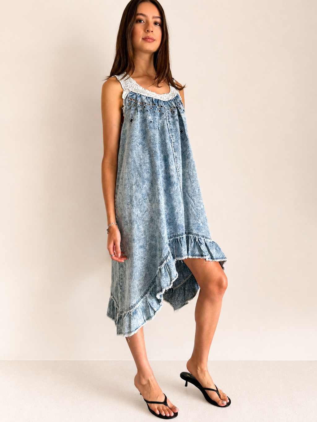 VESTIDO DENIM CELESTIAL