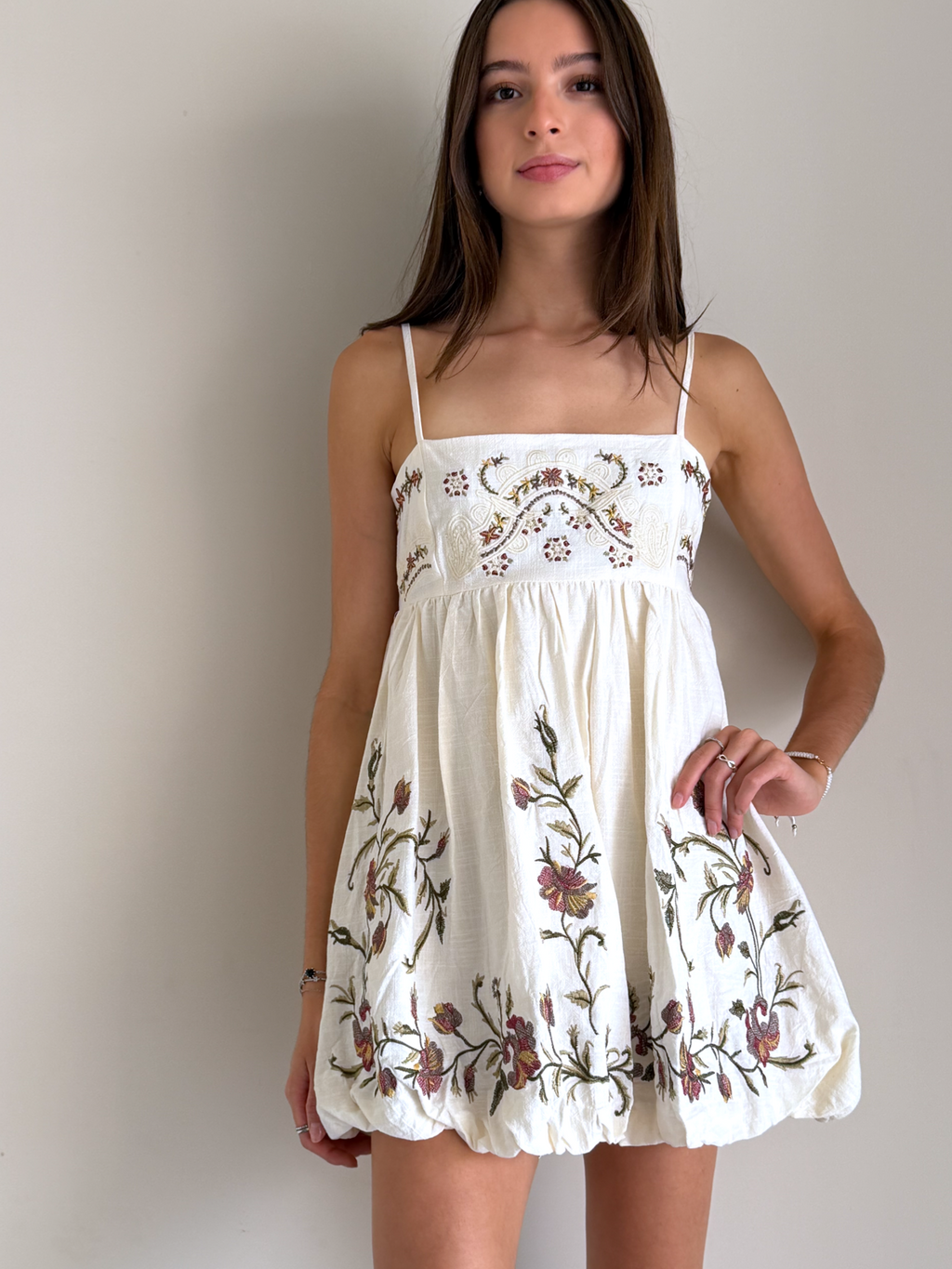 MINI VESTIDO LUNA ROSA