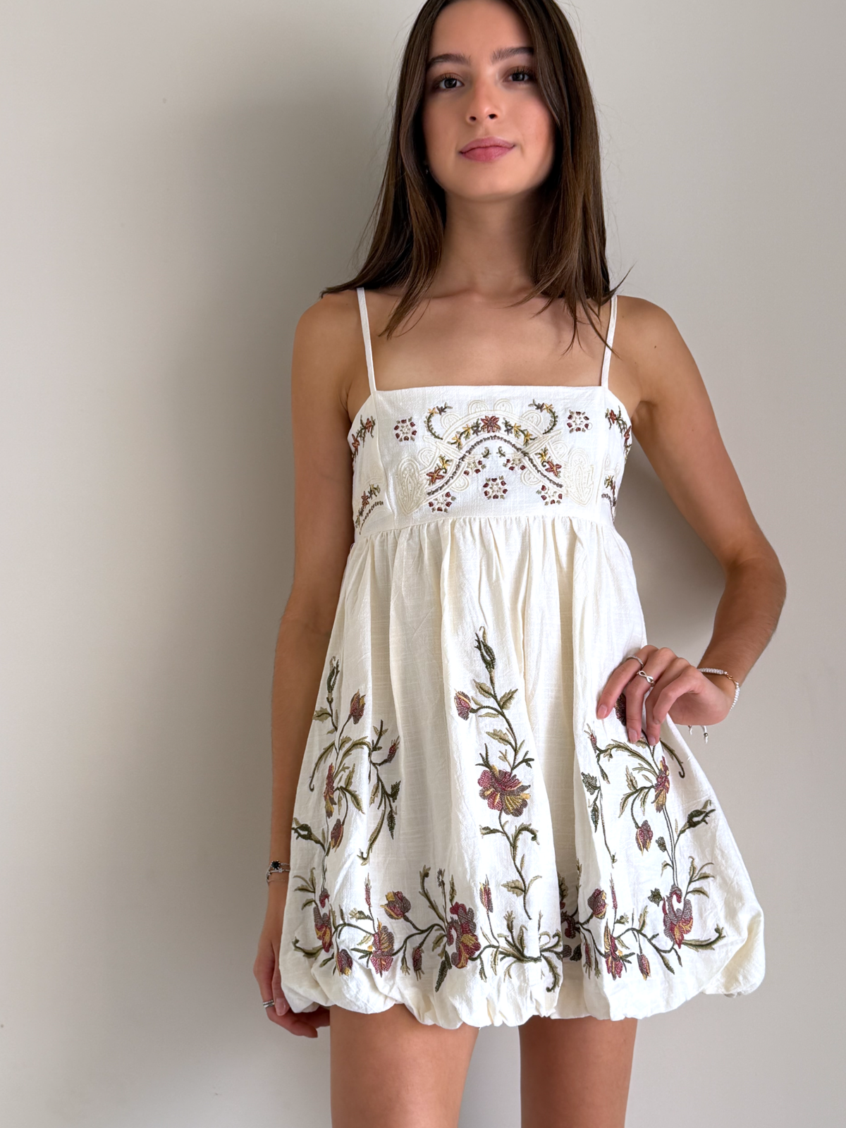 MINI VESTIDO LUNA ROSA