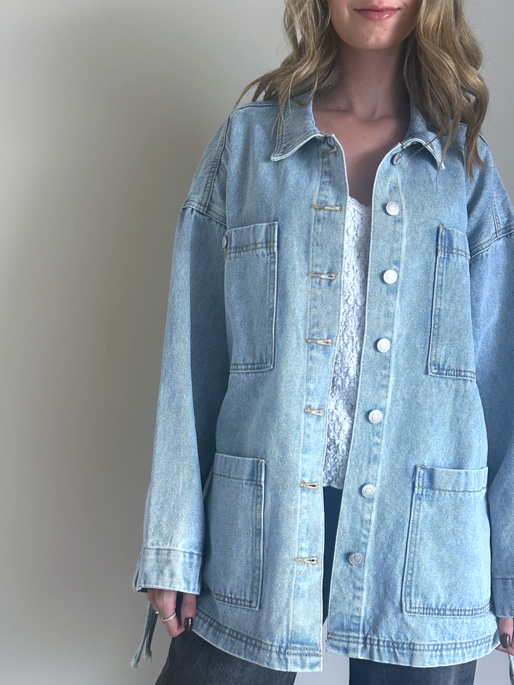 CHAMARRA OVERSIZE RAÍZ SERENA