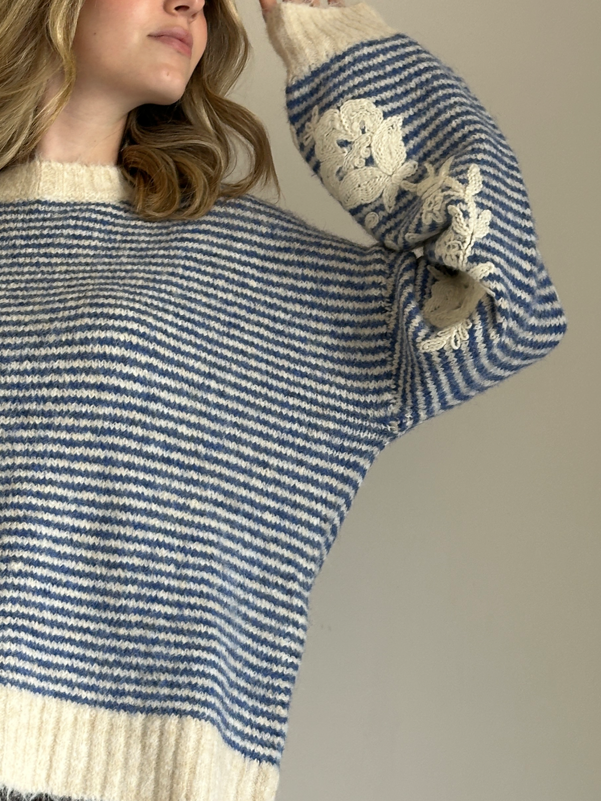 SUÉTER HORIZONTE AZUL