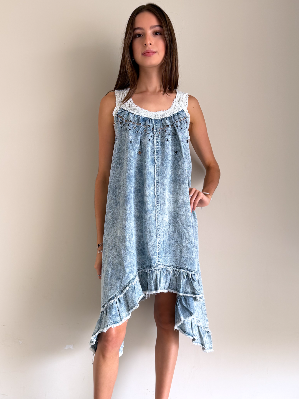 VESTIDO DENIM CELESTIAL
