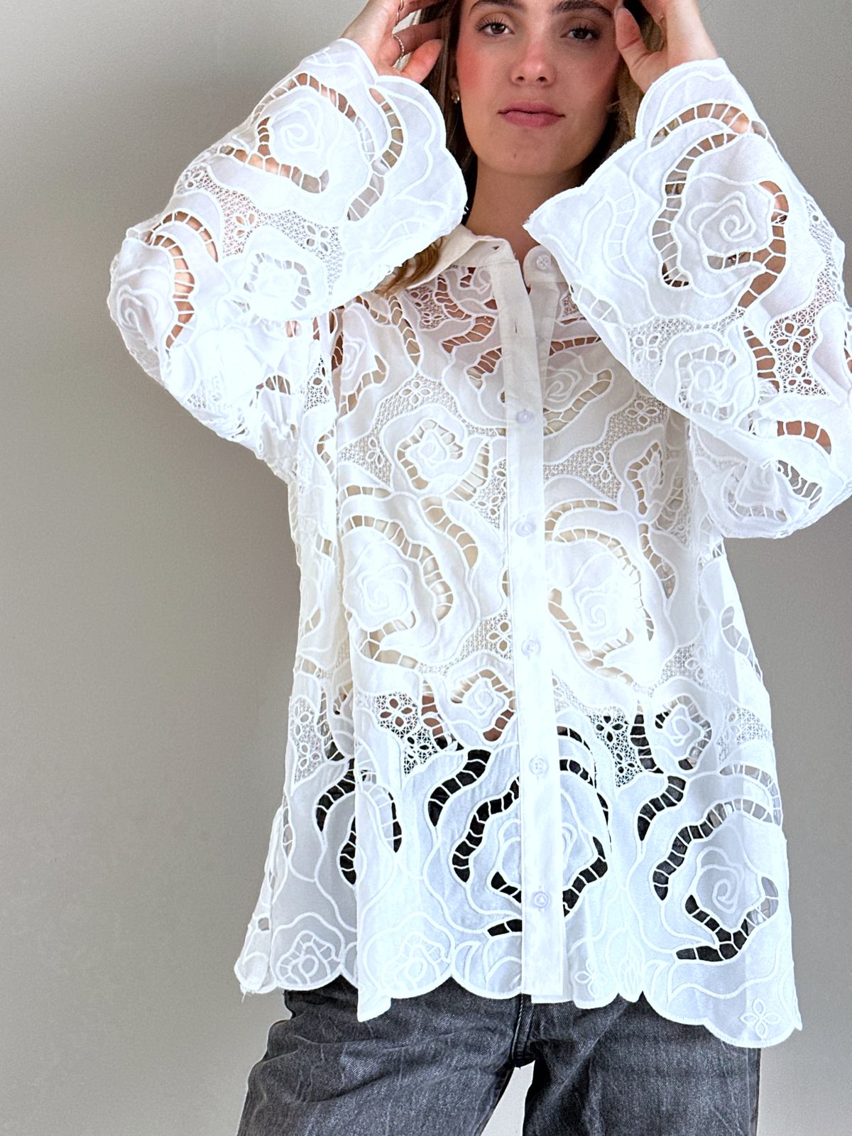 BLUSA FLOR DE COSMOS