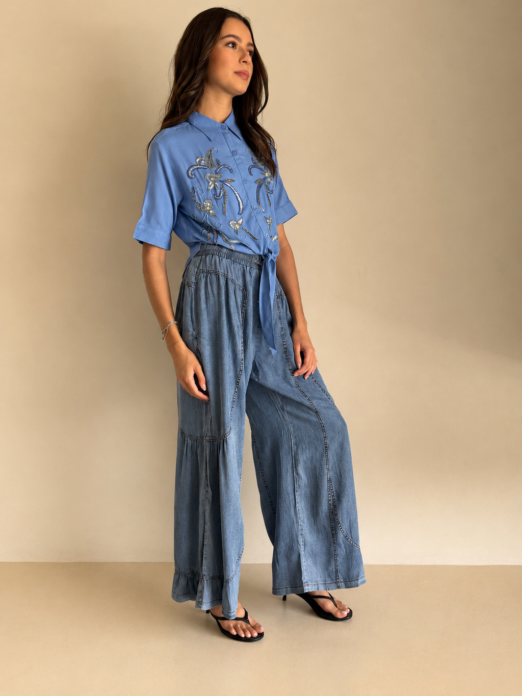 PANTALÓN DENIM ALMA SIDERAL