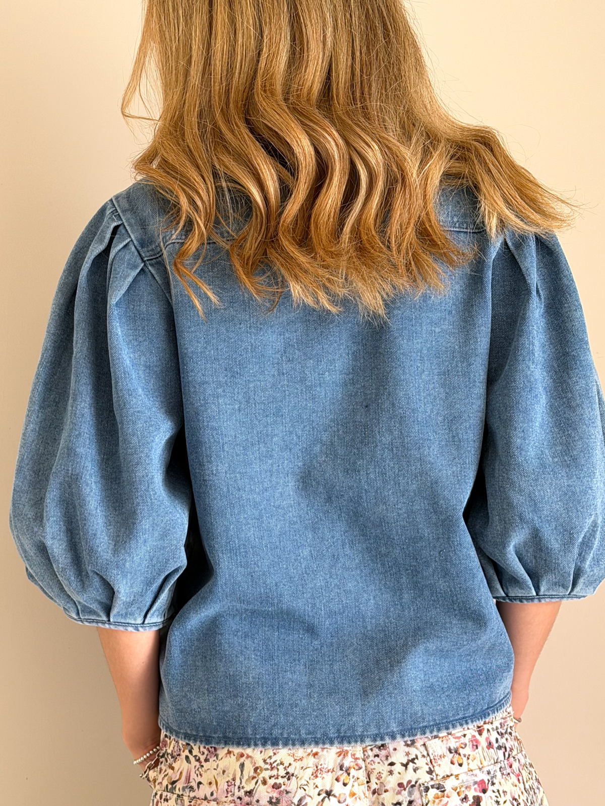 BLUSA DENIM LUNA DE TIERRA