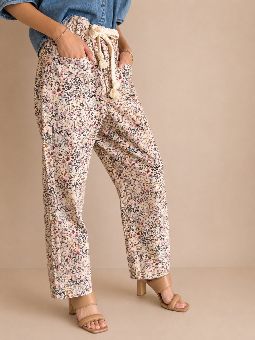 PANTALÓN AURA DE FLORES