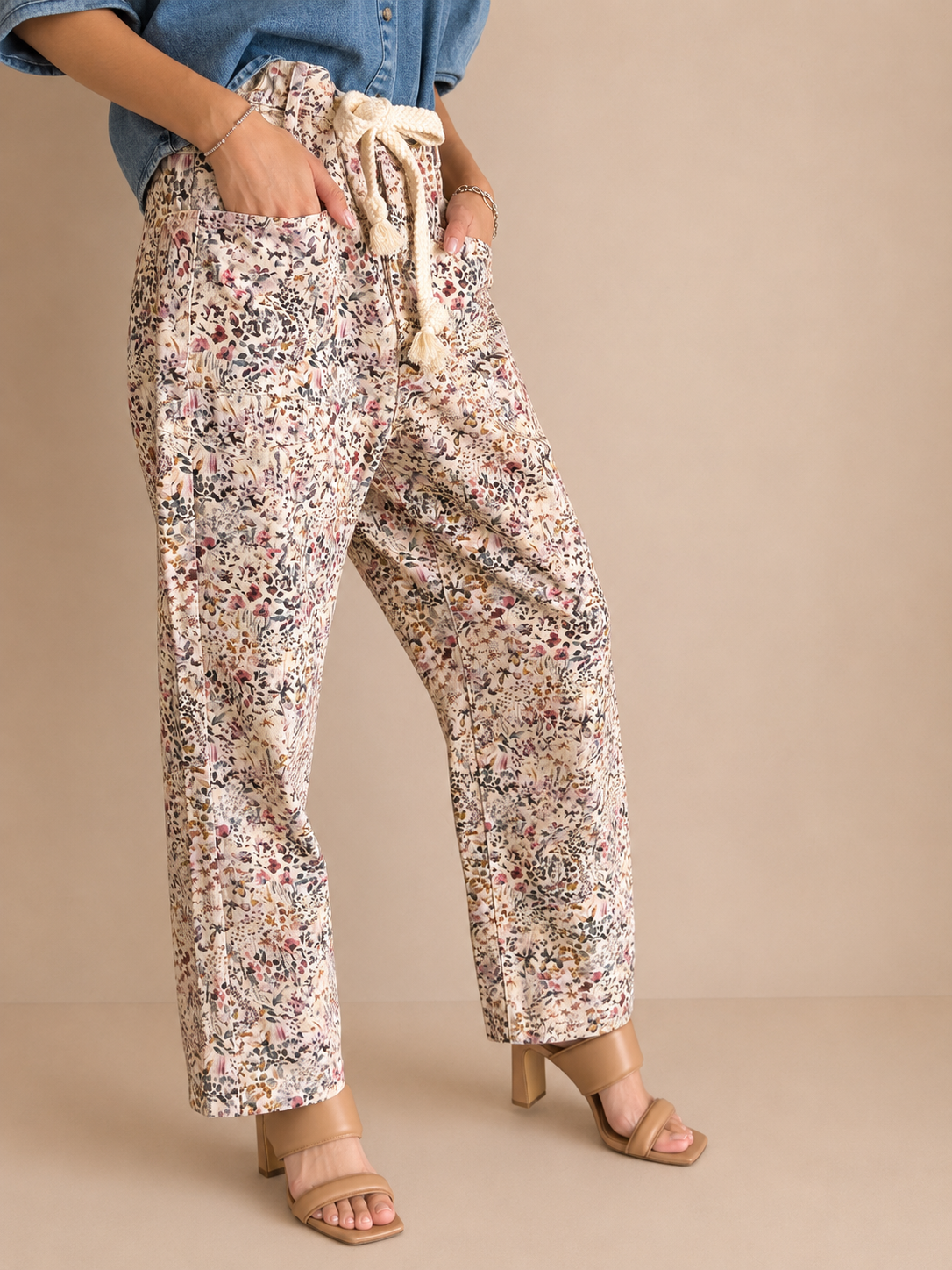 PANTALÓN AURA DE FLORES
