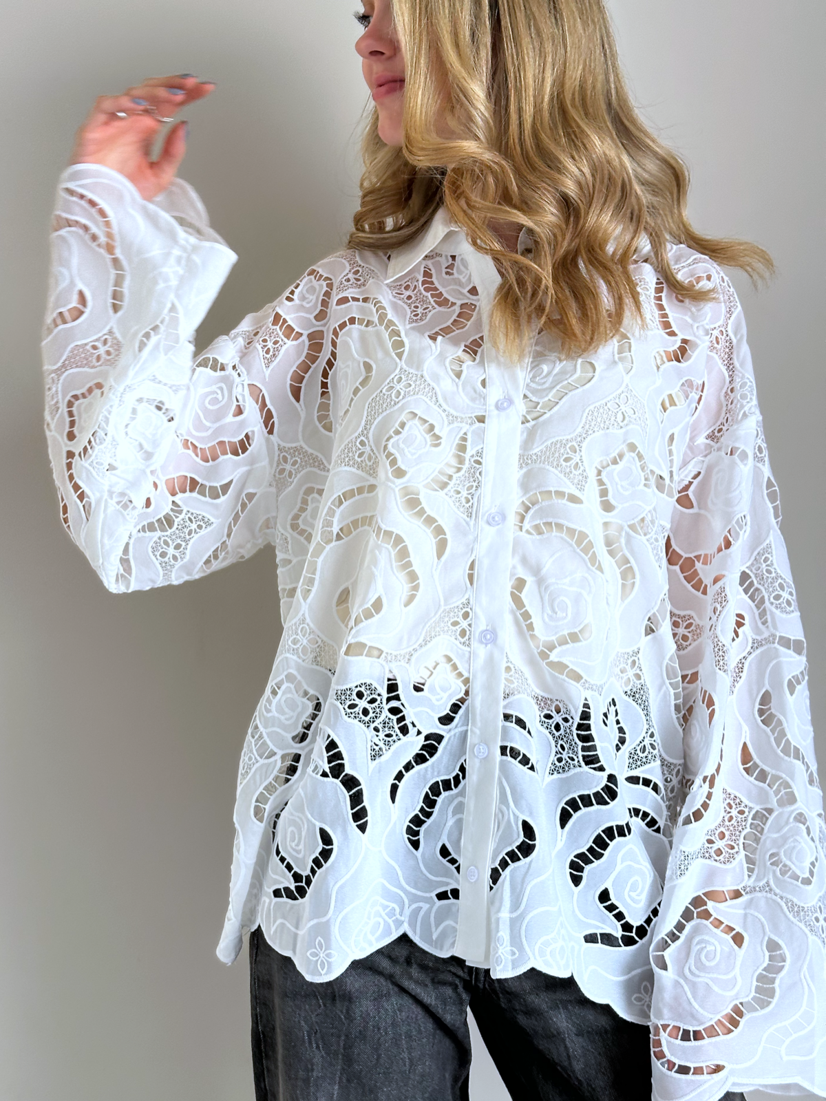 BLUSA FLOR DE COSMOS