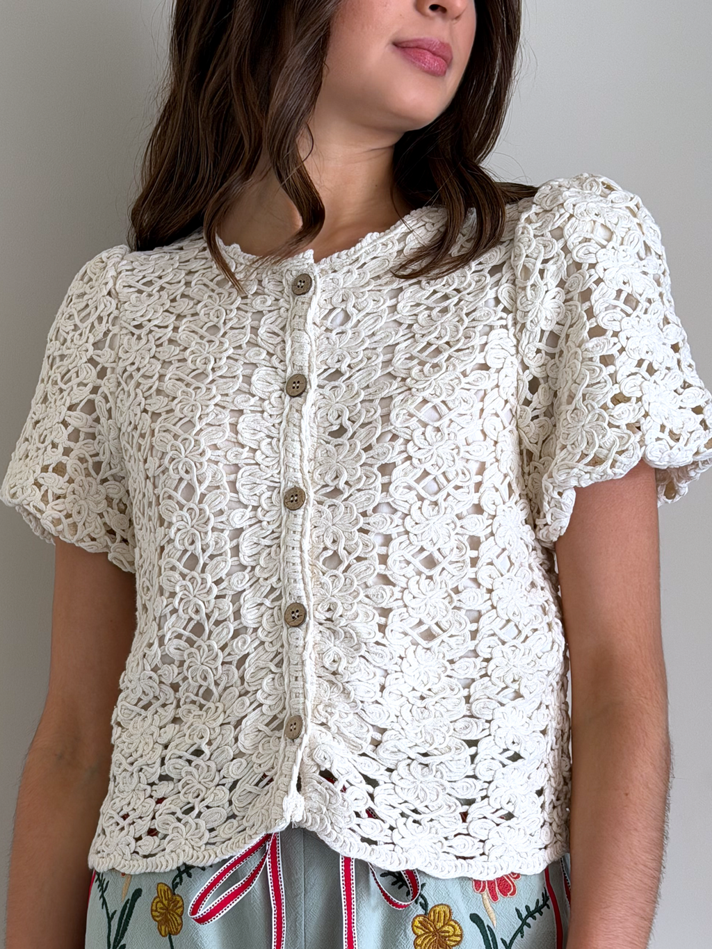 BLUSA LUNA MARFIL IVORY