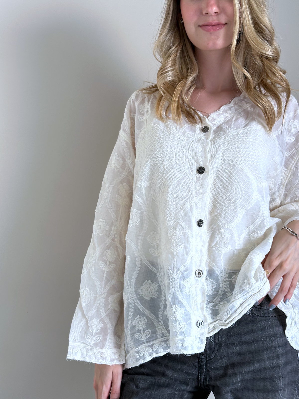 BLUSA CONSTELACIÓN BLANCA