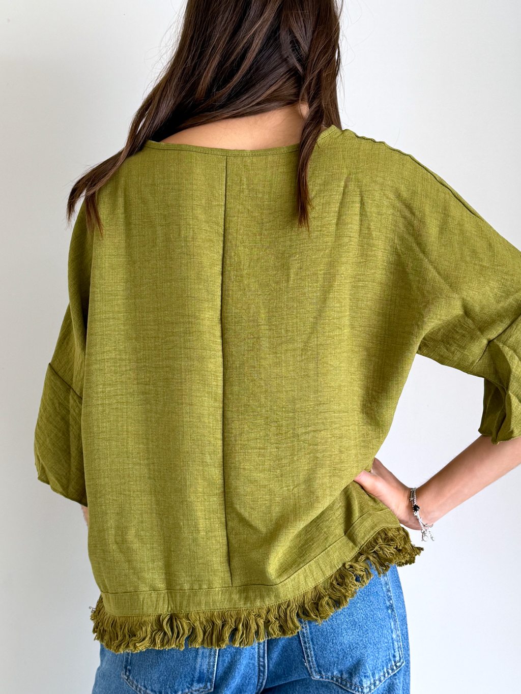 BLUSA MARFIL OLIVE