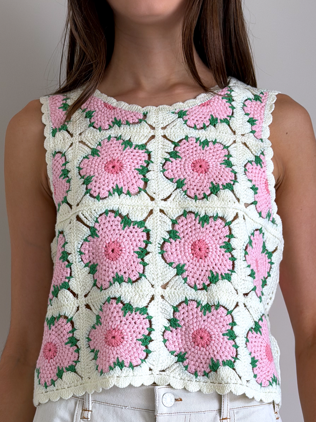 BLUSA CROCHET JARDÍN ASTRAL