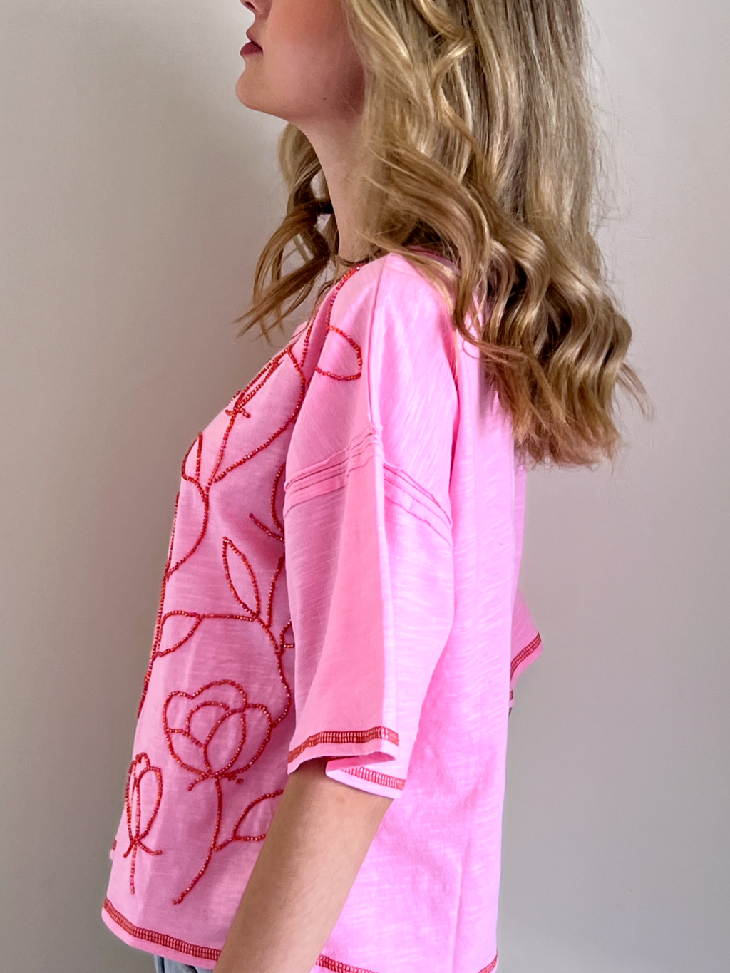 BLUSA FLOR CELESTE