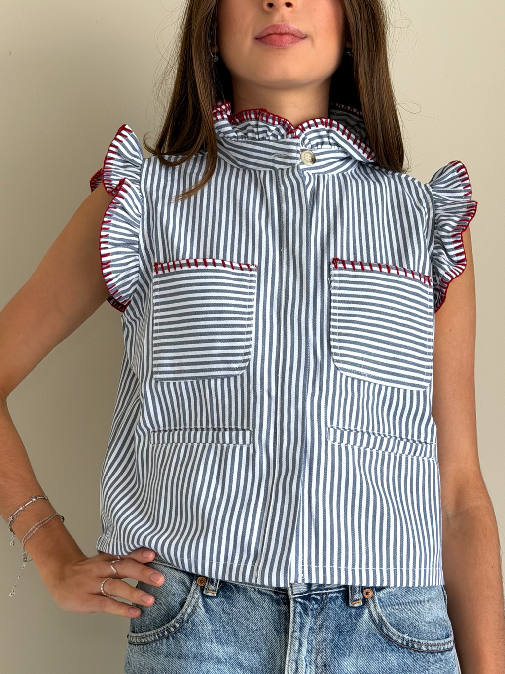 CHALECO CIELO BOHEMIO