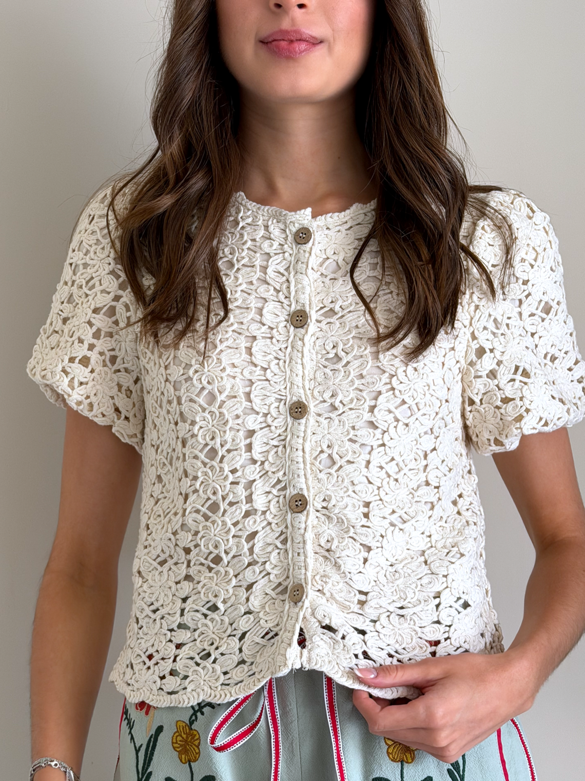 BLUSA LUNA MARFIL IVORY