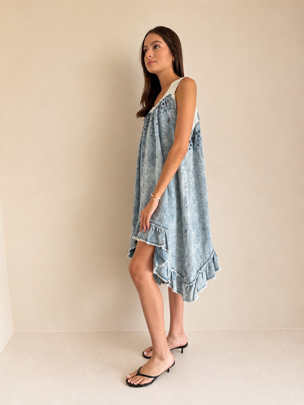 VESTIDO DENIM CELESTIAL