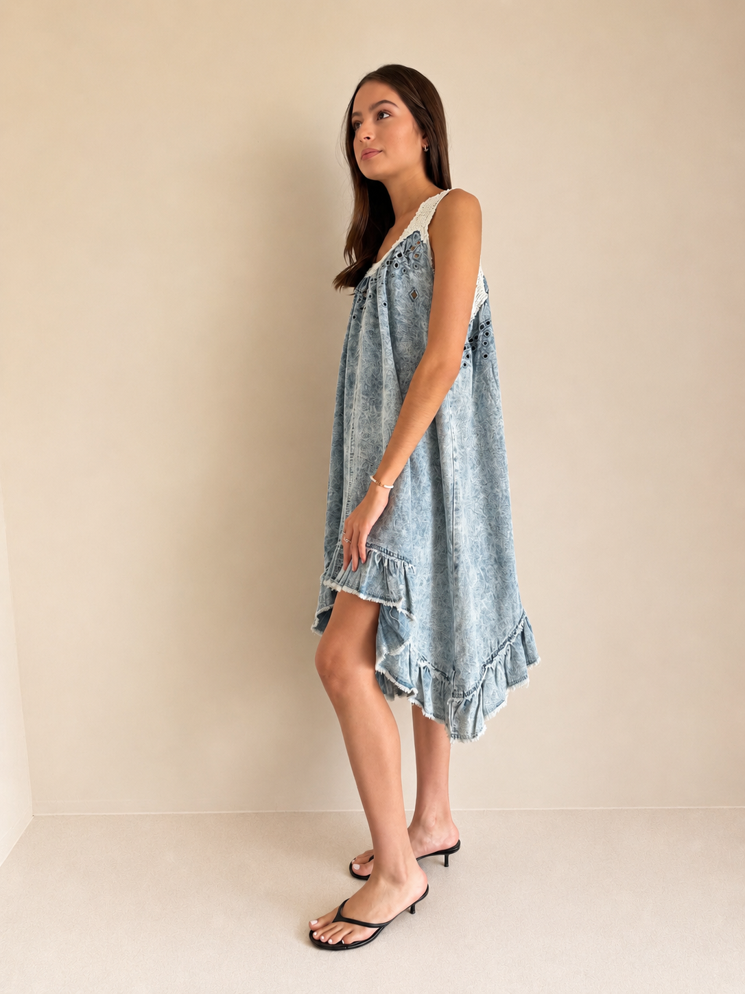VESTIDO DENIM CELESTIAL