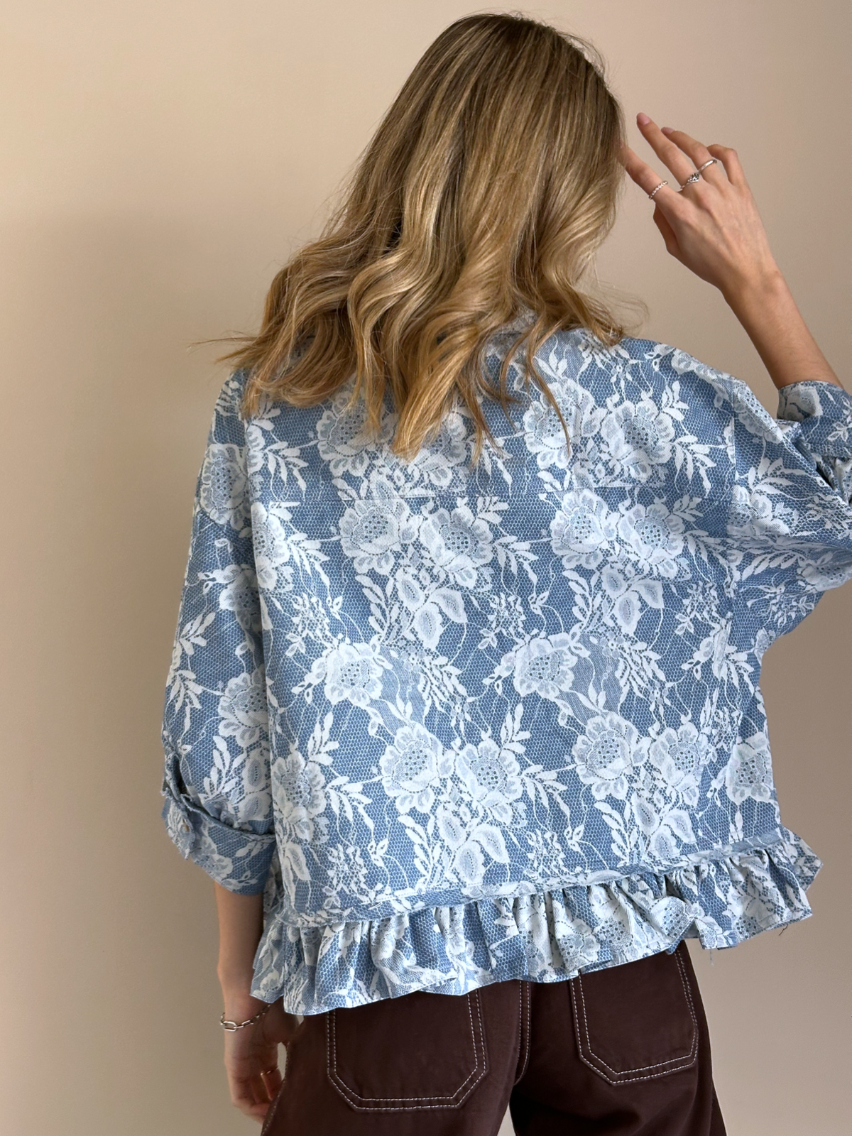 BLUSA FLORES DEL TIEMPO