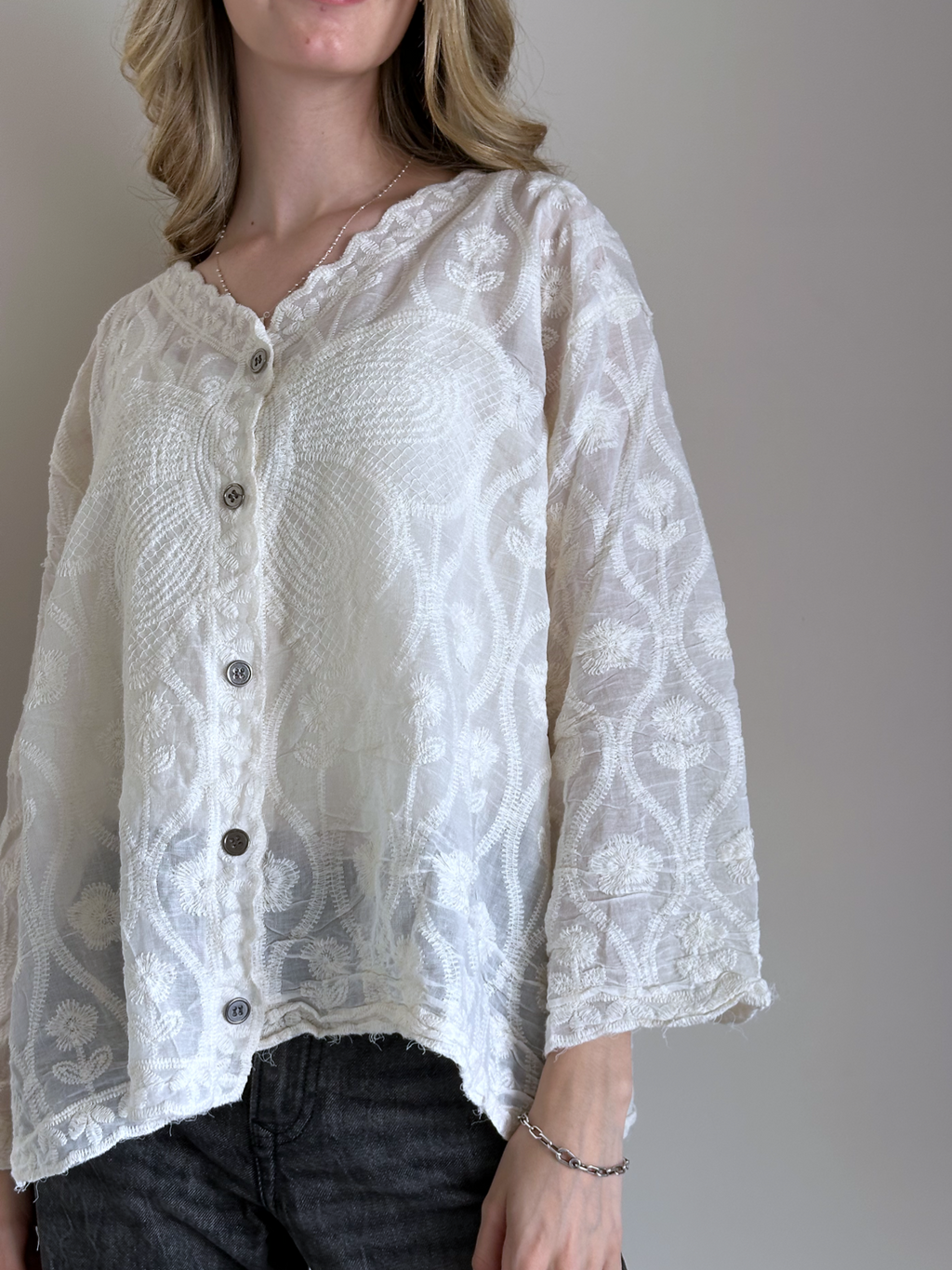 BLUSA CONSTELACIÓN BLANCA