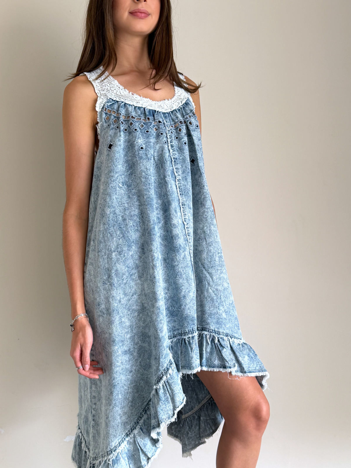 VESTIDO DENIM CELESTIAL