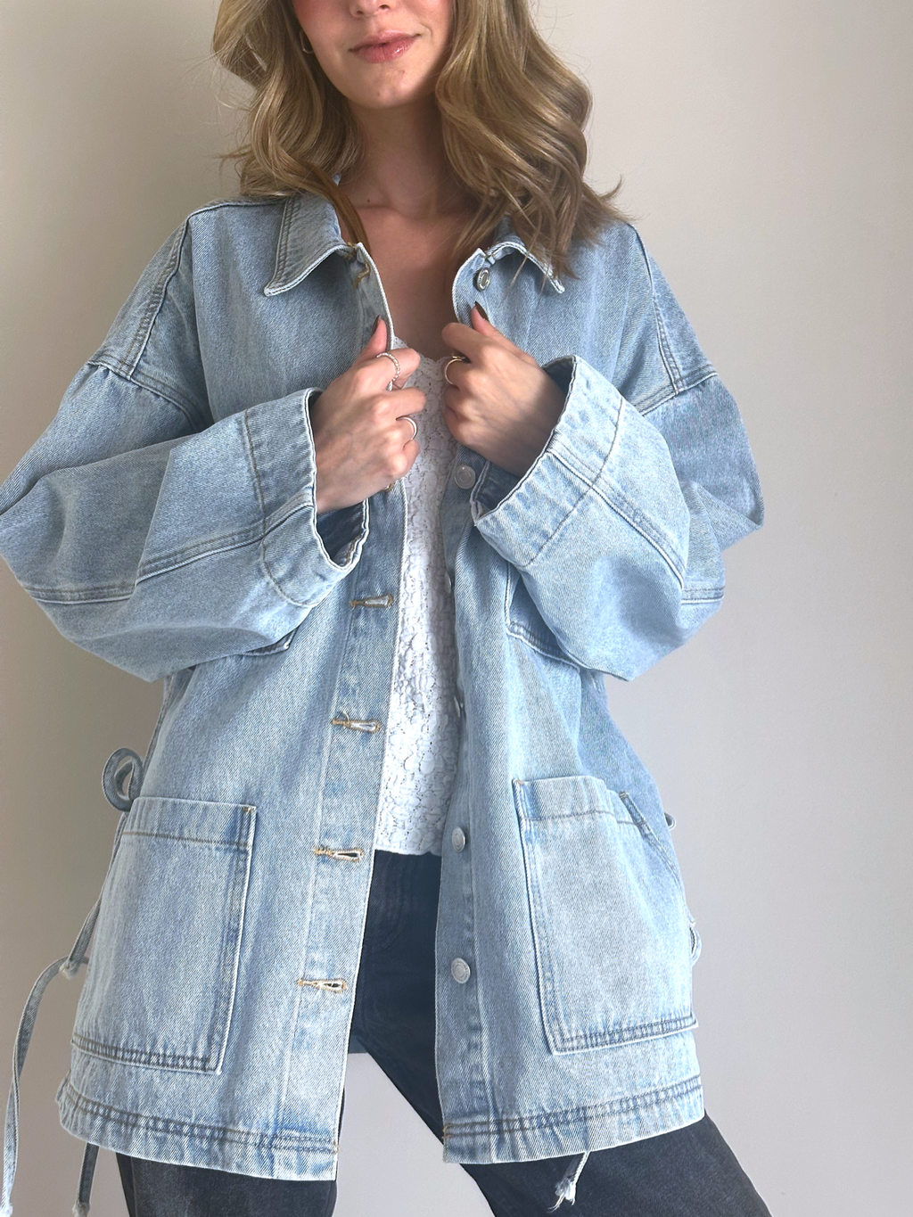 CHAMARRA OVERSIZE RAÍZ SERENA