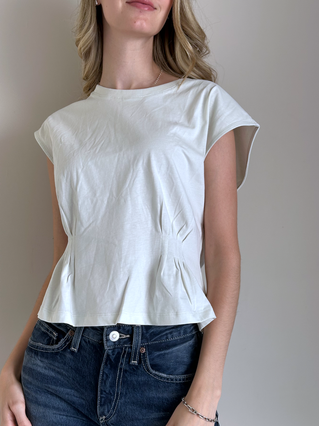 BLUSA AURA SOLAR BLANCA