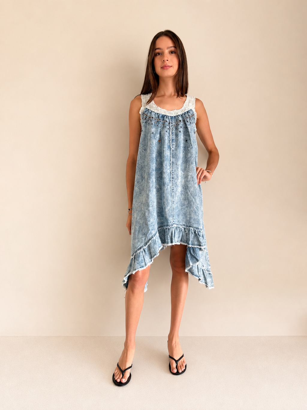 VESTIDO DENIM CELESTIAL