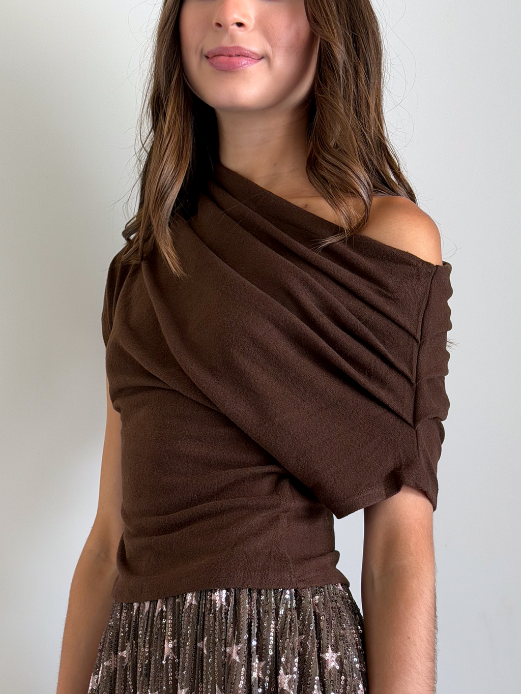 BLUSA NUBE CLARA CAFÉ