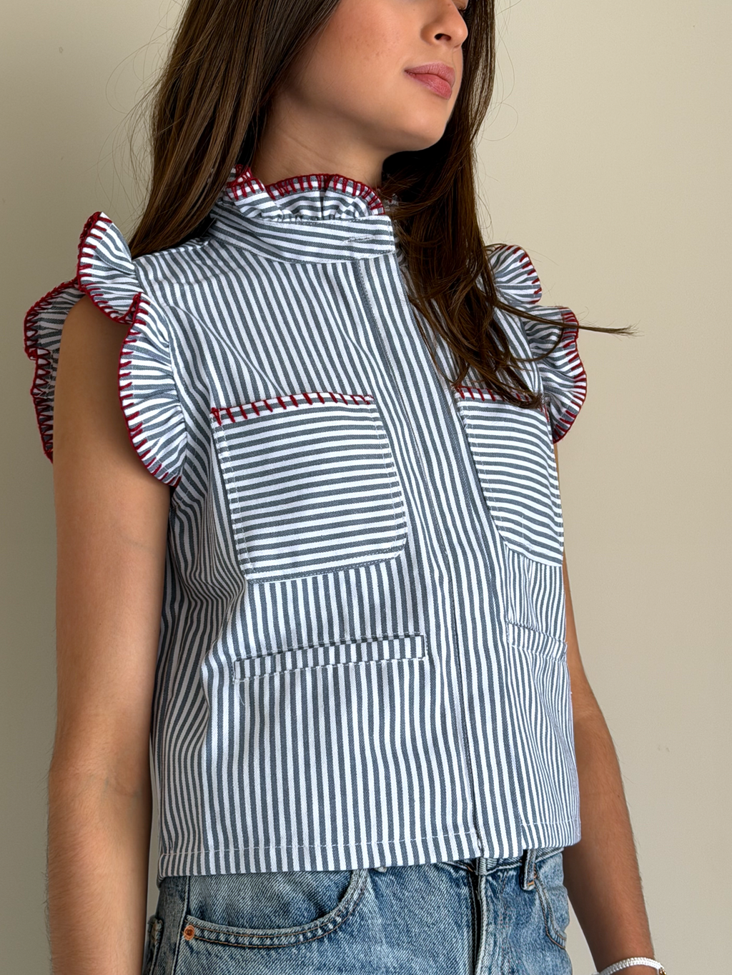 CHALECO CIELO BOHEMIO