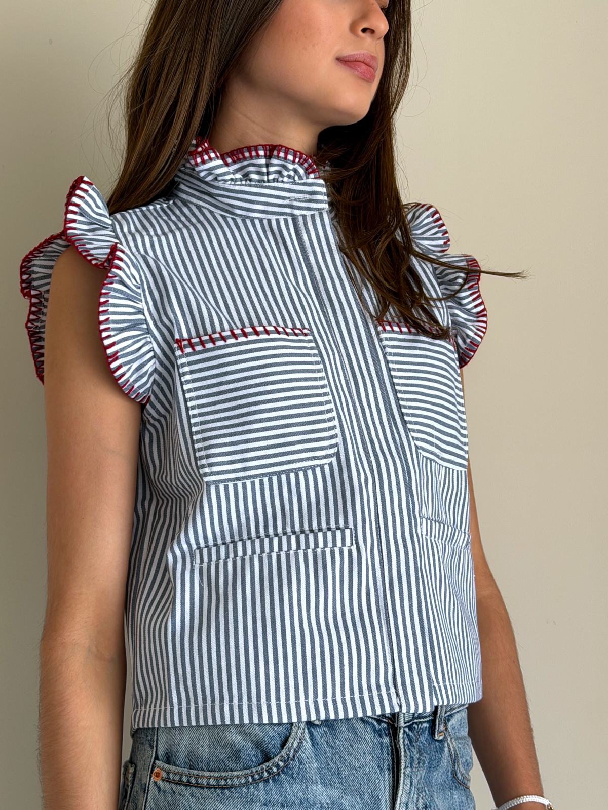 CHALECO CIELO BOHEMIO