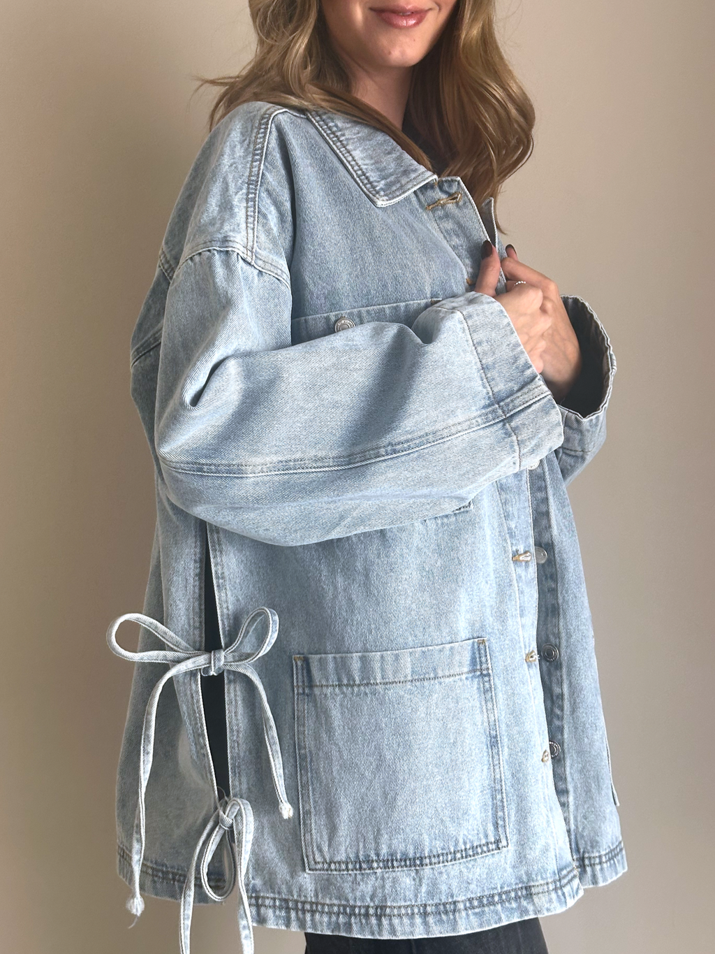 CHAMARRA OVERSIZE RAÍZ SERENA