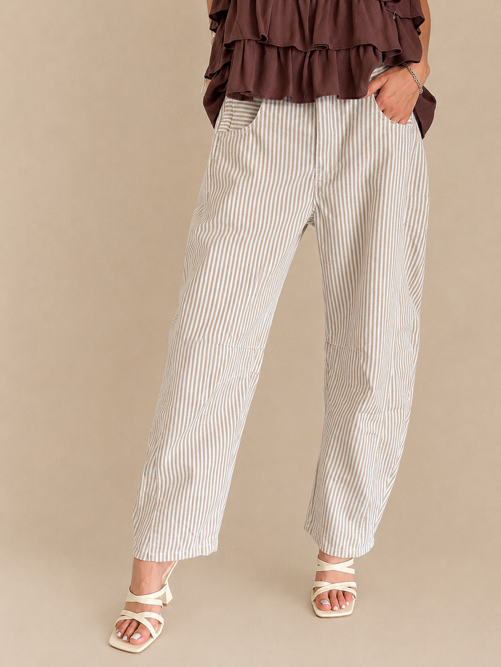 PANTALÓN ORBITA A RAYAS