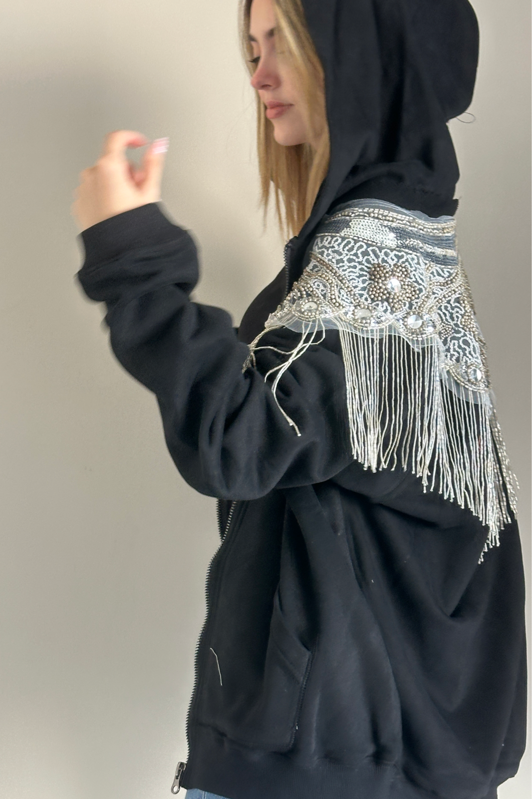PRE VENTA SUDADERA OVERSIZE RASTRO DE LUZ - SE MANDA EL 20 DE OCTUBRE