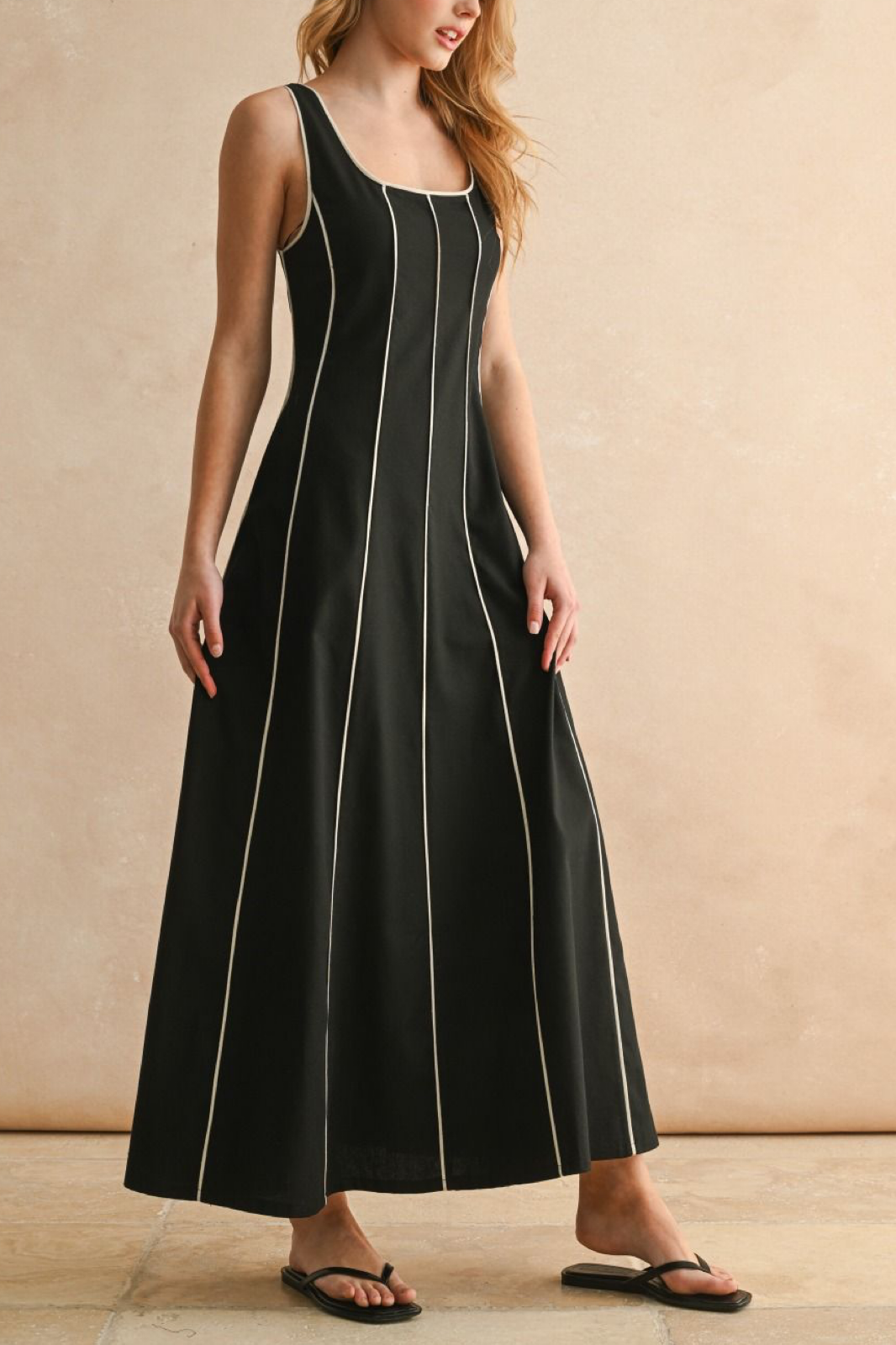 MAXI VESTIDO LINEA UMBRAL