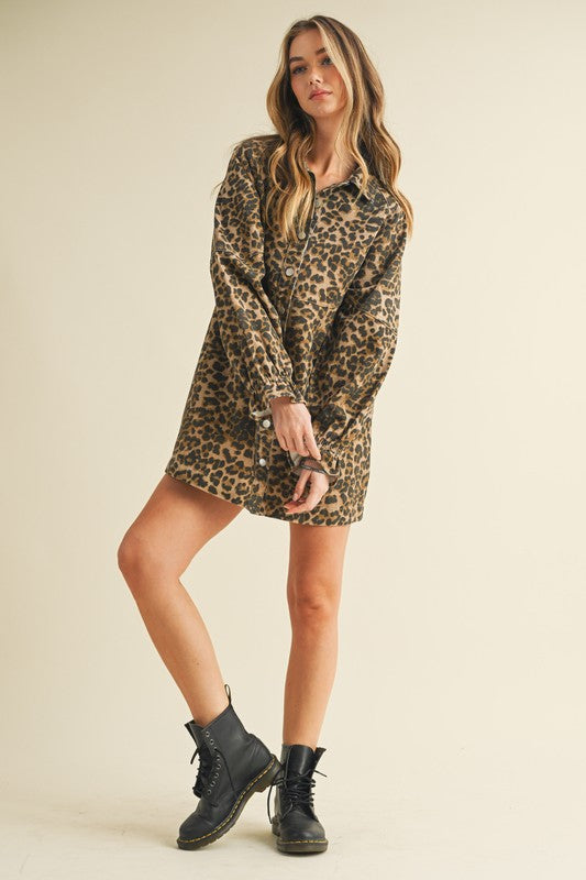 VESTIDO LUNAR ANIMAL PRINT