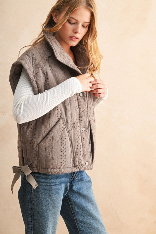 Puff Vest Espíritu Vintage