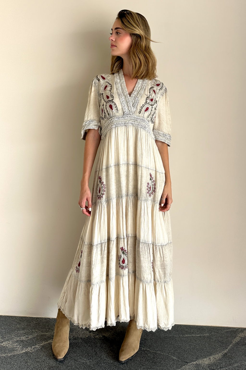 VESTIDO MAXI AURA DE GAIA
