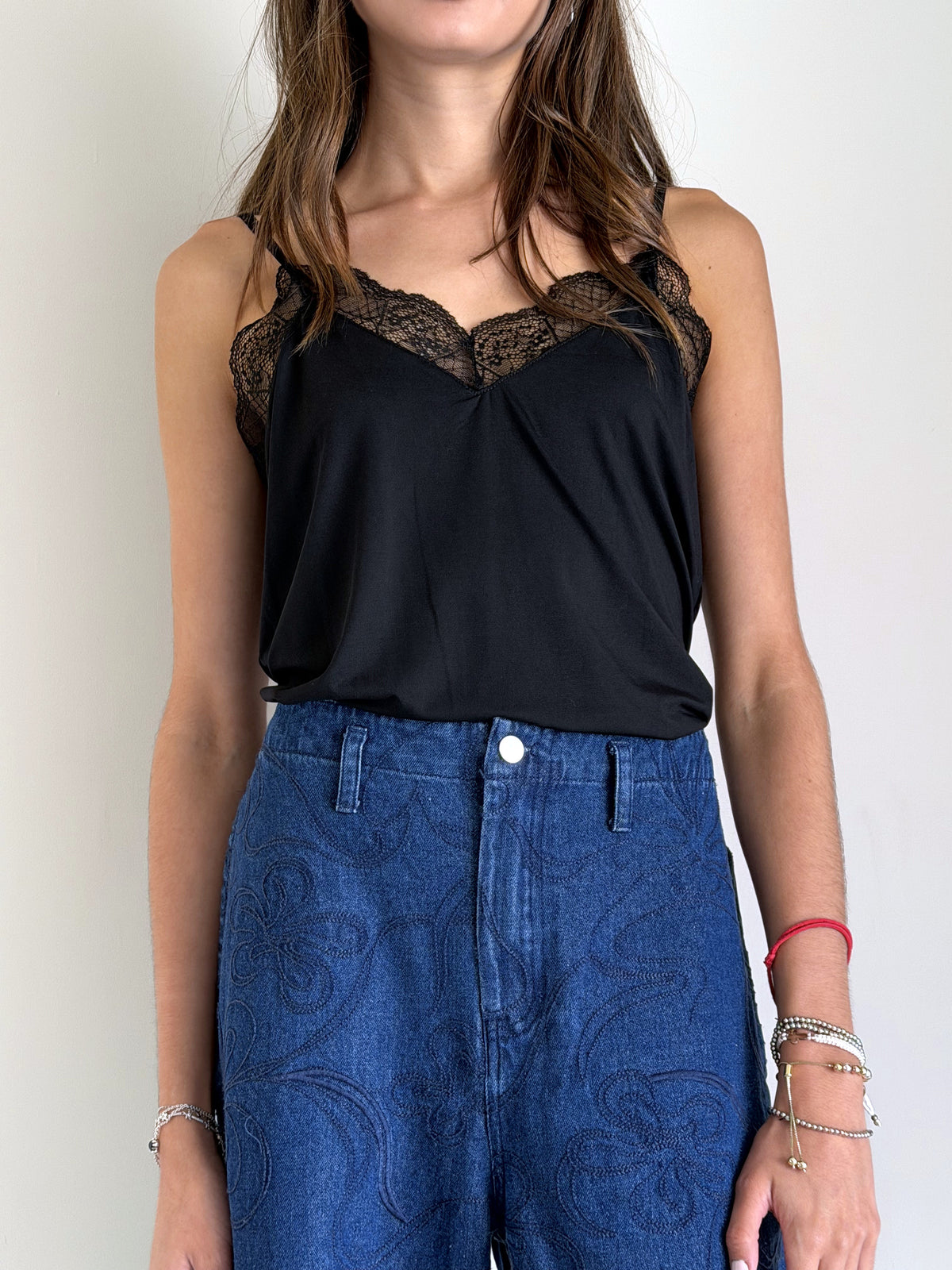 DLR. Denim Bloom Pants