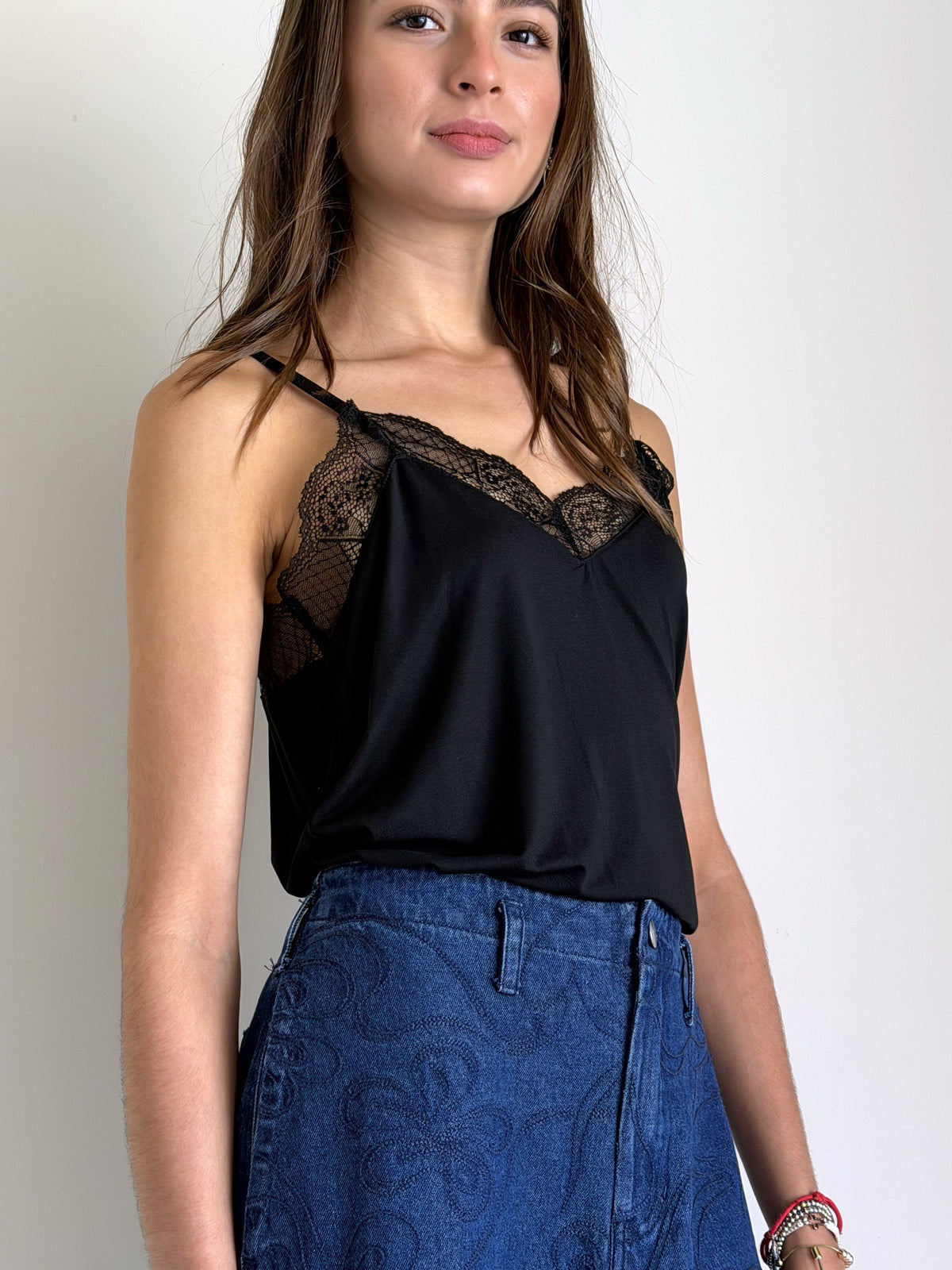 DLR. Denim Bloom Pants