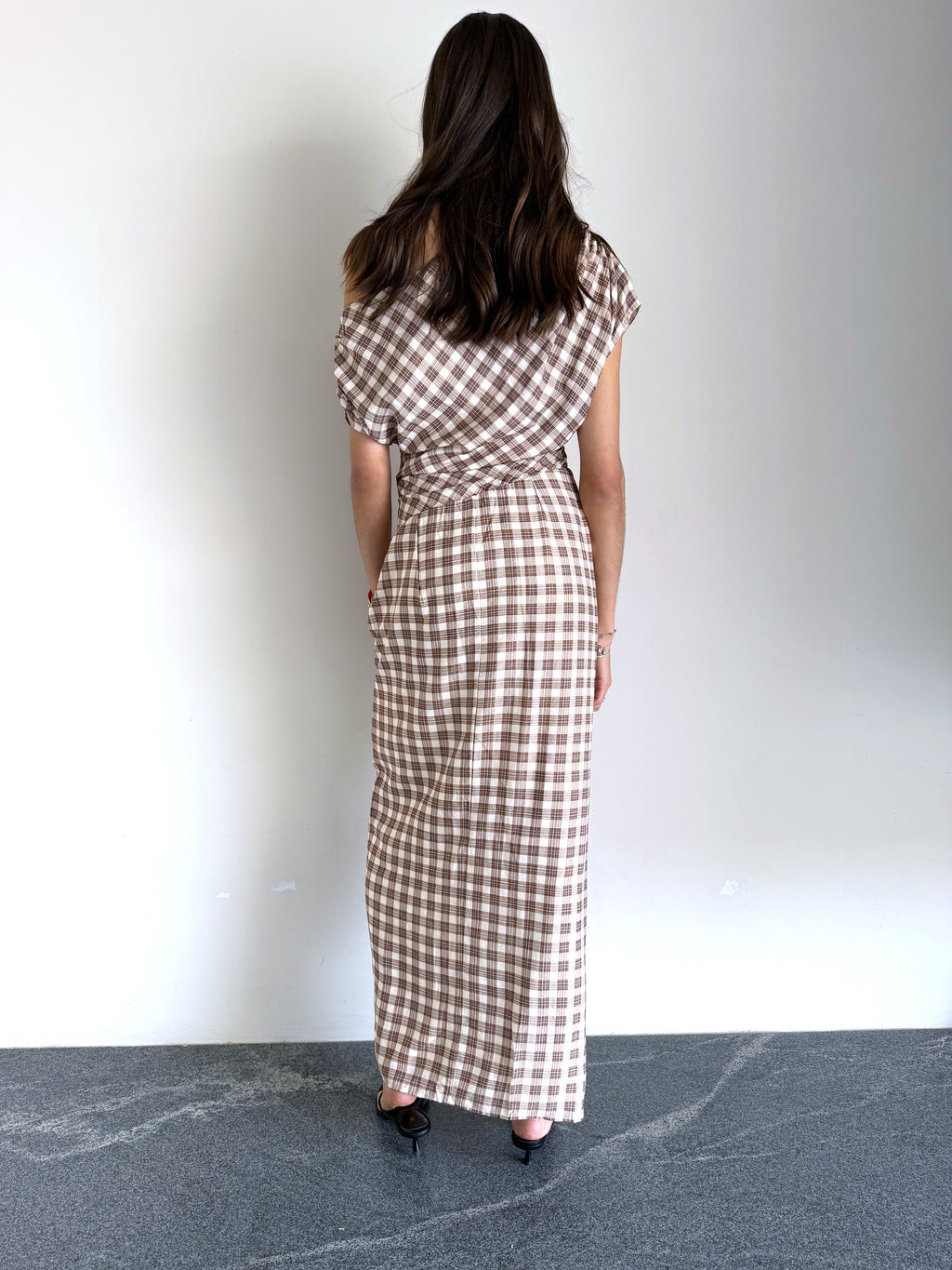 DLR. Plaid Romance Dress